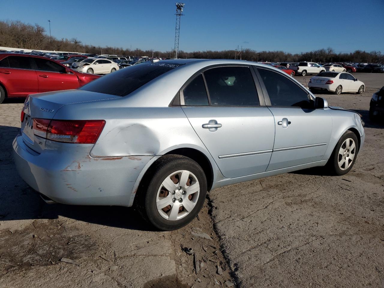 5NPET46F48H370141 2008 Hyundai Sonata Gls