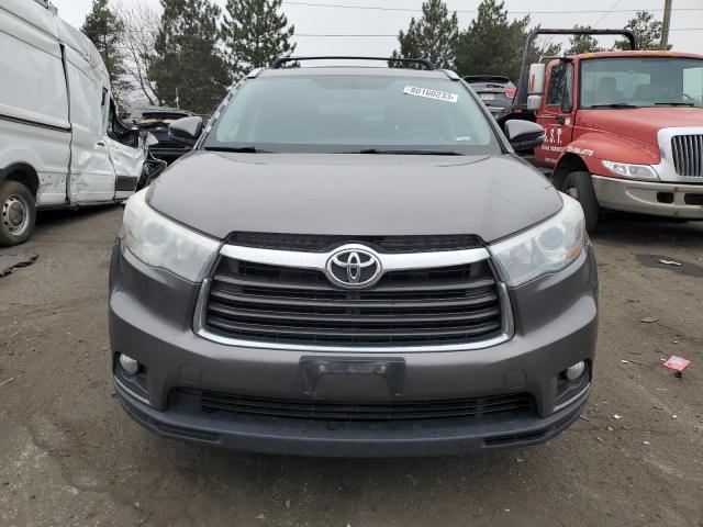 VIN 5TDJKRFH4FS123564 2015 Toyota Highlander, Xle no.5