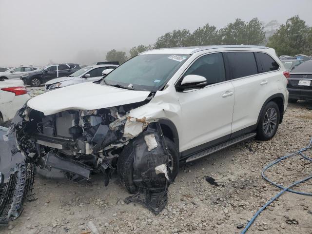 VIN 5TDKZRFH2KS346440 2019 Toyota Highlander, SE no.1