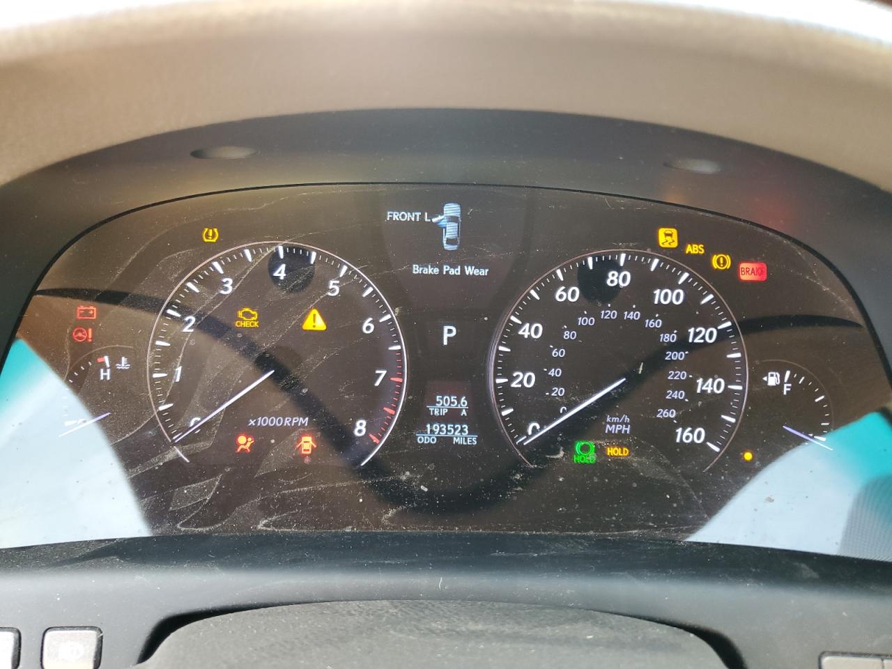 JTHBL46F975039619 2007 Lexus Ls 460