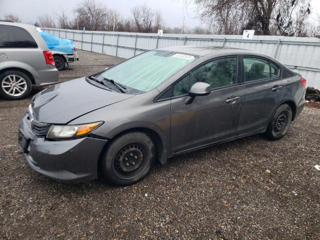 Vin: 2hgfb2f40ch039263, lot: 82452523, honda civic lx 20121