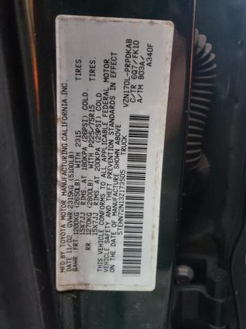 2003 Toyota Tacoma Double Cab VIN: 5TEHN72N13Z173505 Lot: 82217123