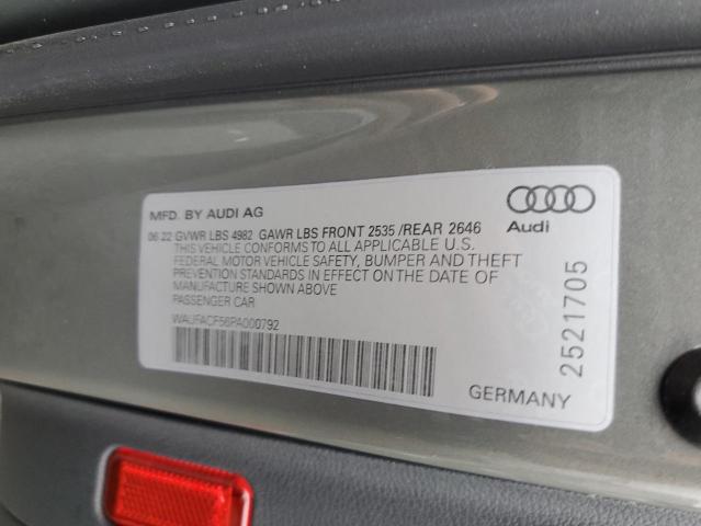 WAUFACF56PA000792 2023 AUDI A5, photo no. 13