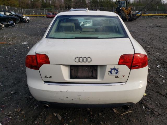 2006 Audi A4 2.0T Quattro VIN: WAUDF78E06A024338 Lot: 52662124