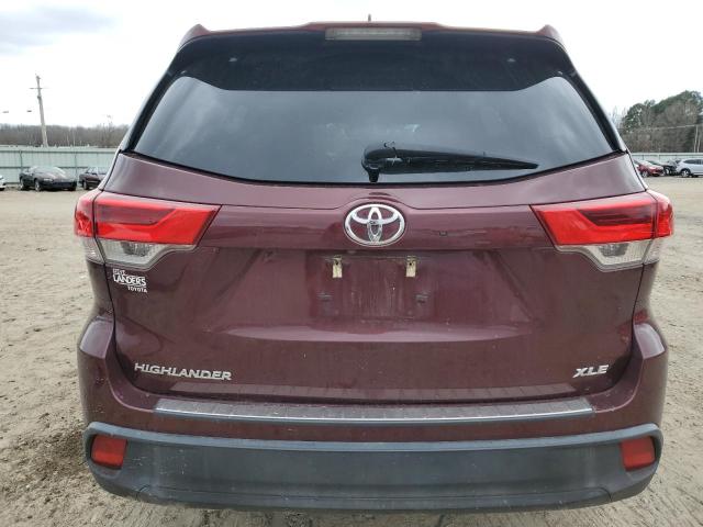 VIN 5TDKZRFH0KS310990 2019 Toyota Highlander, SE no.6