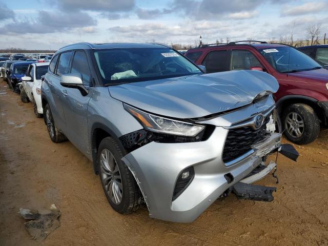 VIN 5TDEBRCH1MS034148 2021 Toyota Highlander, Hybri... no.4