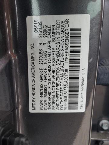 19UUB1F56LA001738 | 2020 ACURA TLX TECHNO