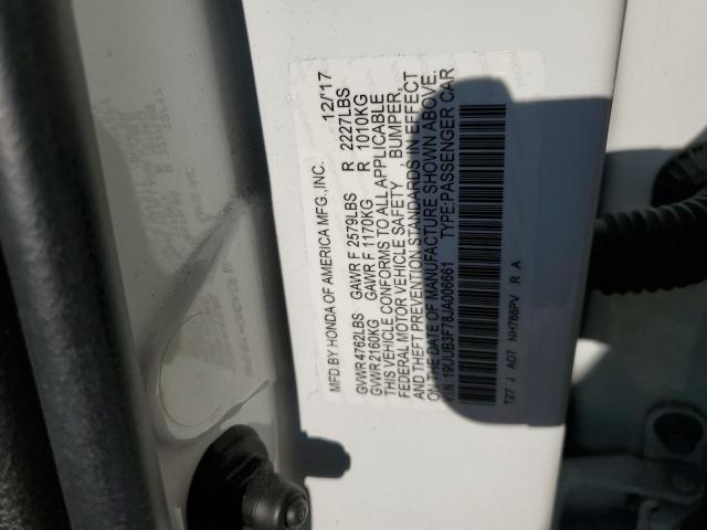 2018 ACURA TLX ADVANC 19UUB3F78JA006661