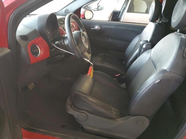  FIAT 500 2014 Красный
