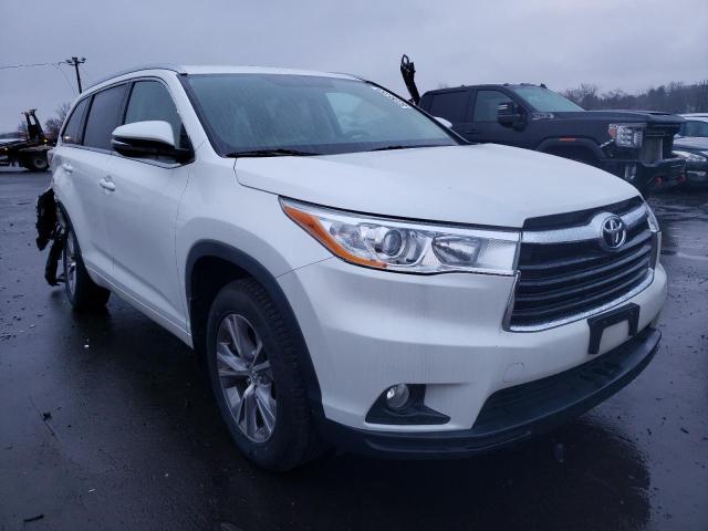 VIN 5TDJKRFHXES071467 2014 Toyota Highlander, Xle no.4