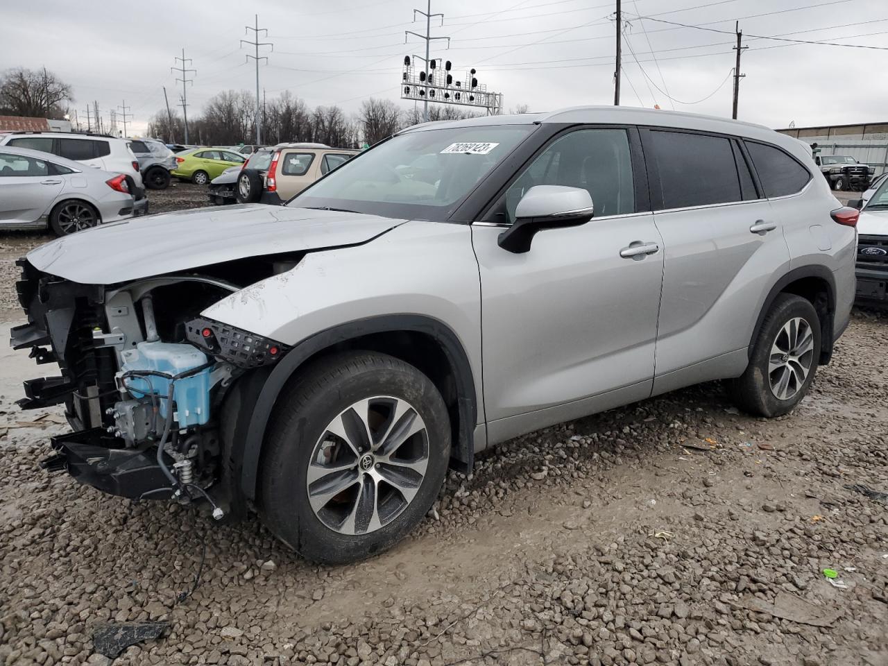 2022 TOYOTA HIGHLANDER 3.5L  6(VIN: 5TDGZRBH1NS578737