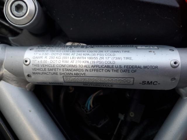 2014 APRILIA DORSODURO - ZD4SMC013ES000291