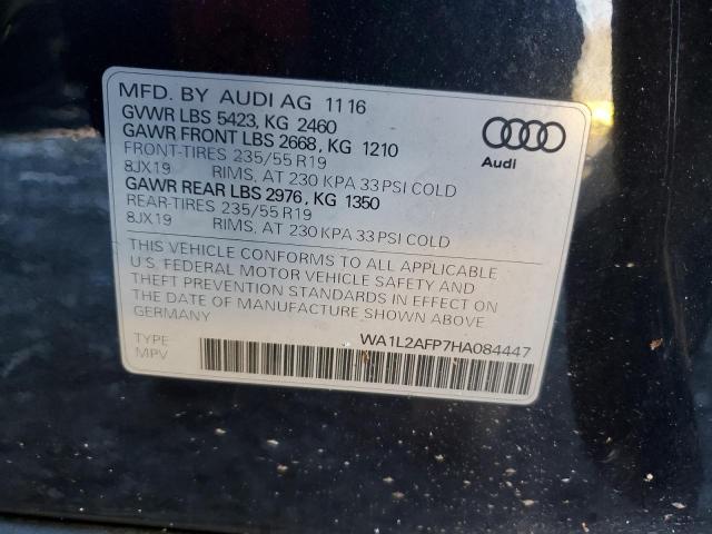 VIN WA1L2AFP7HA084447 2017 Audi Q5, Premium Plus no.13