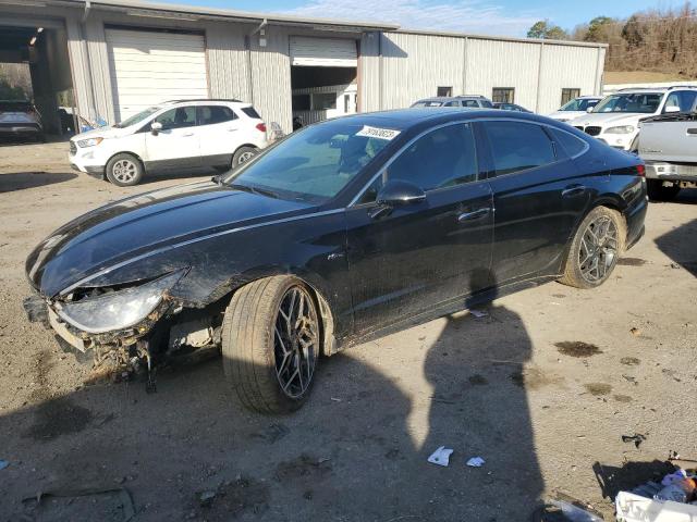 Lot #2314124836 2022 HYUNDAI SONATA N L salvage car