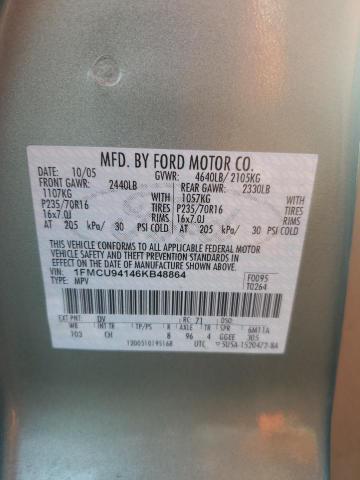 1FMCU94146KB48864 2006 Ford Escape Limited