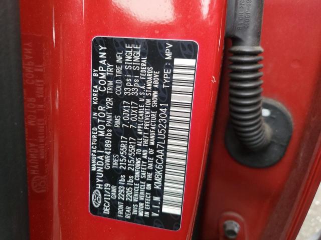 2020 HYUNDAI KONA KM8K6CAA7LU523041