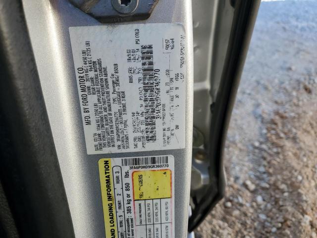 2016 FORD FUSION SE - 3FA6P0HD9GR360770