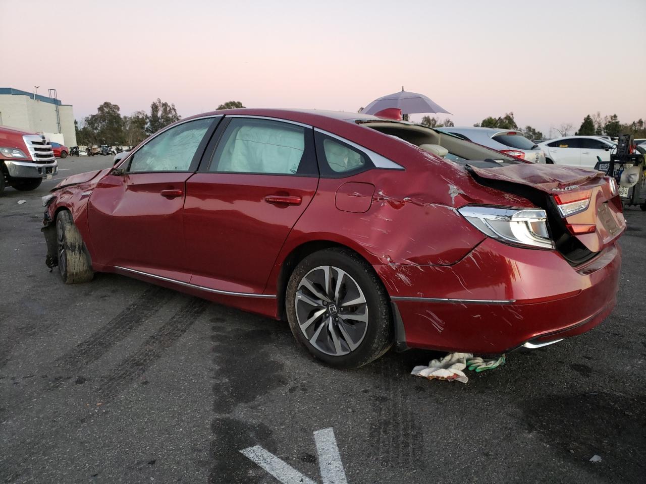 1HGCV3F50JA006252 2018 Honda Accord Hybrid Exl