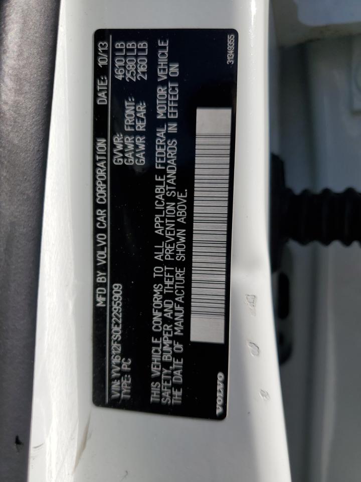 yv1612fs0e2295909 YV1612FS0E2295909 2014 Volvo S60 T5