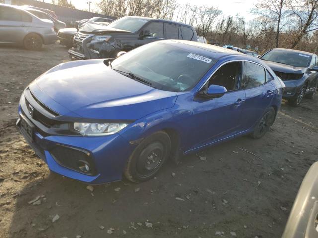 Vin: shhfk7h50hu401427, lot: 79717003, honda civic ex 2017 img_1