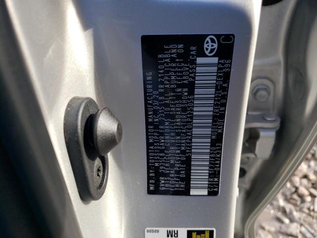 5YFEPRAE0LP125056 | 2020 TOYOTA COROLLA LE