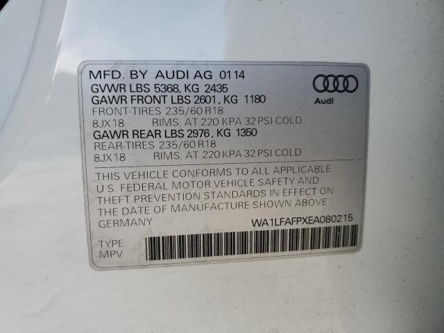 VIN WA1LFAFPXEA080215 2014 Audi Q5, Premium Plus no.13