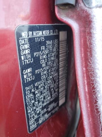 2016 NISSAN JUKE S - JN8AF5MR4GT603717