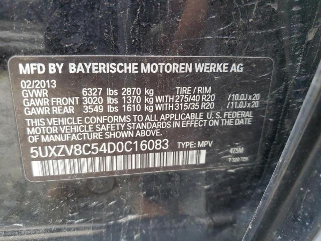 5UXZV8C54D0C16083 2013 BMW X5, photo no. 13