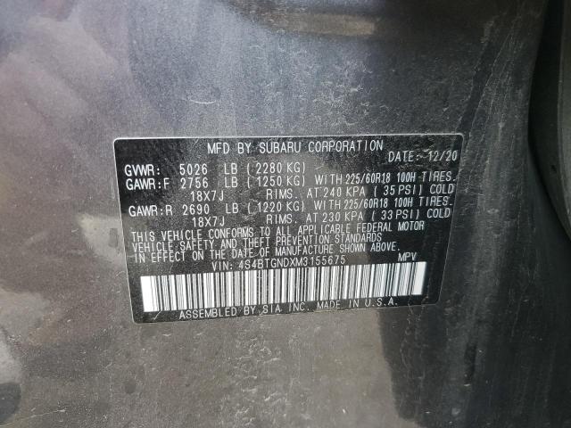 4S4BTGNDXM3155675 | 2021 SUBARU OUTBACK LI