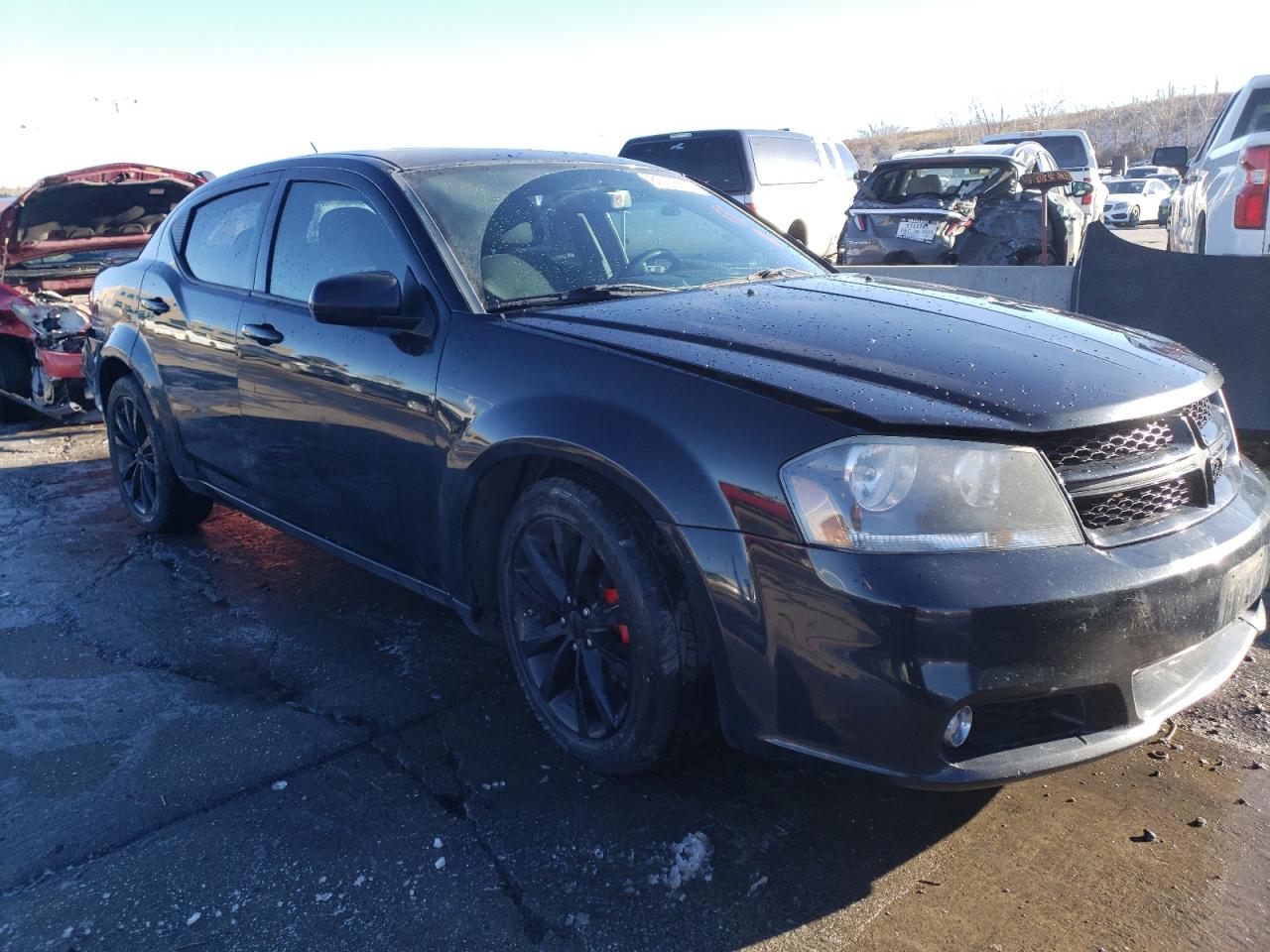 2014 Dodge Avenger Sxt vin: 1C3CDZCGXEN127917