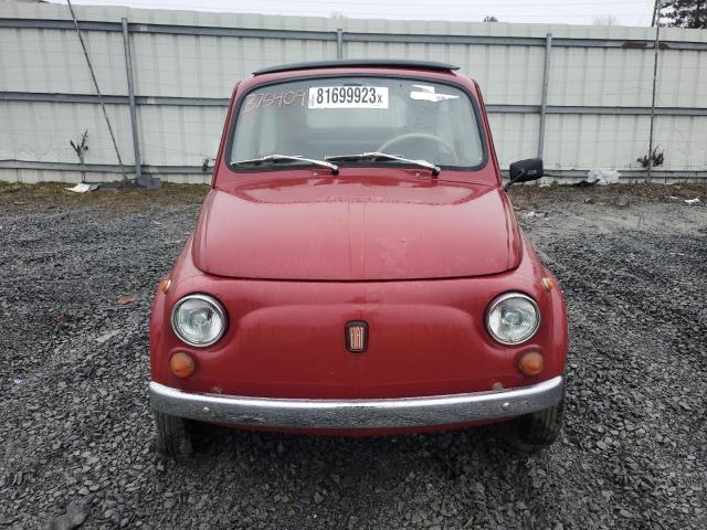 1967 Fiat 500 VIN: 110F1408191 Lot: 81699923