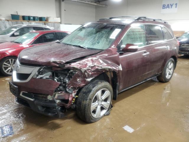 Lot #2443357766 2011 ACURA MDX TECHNO salvage car