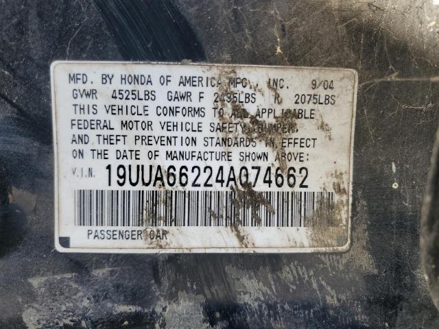 19UUA66224A074662 2004 Acura Tl