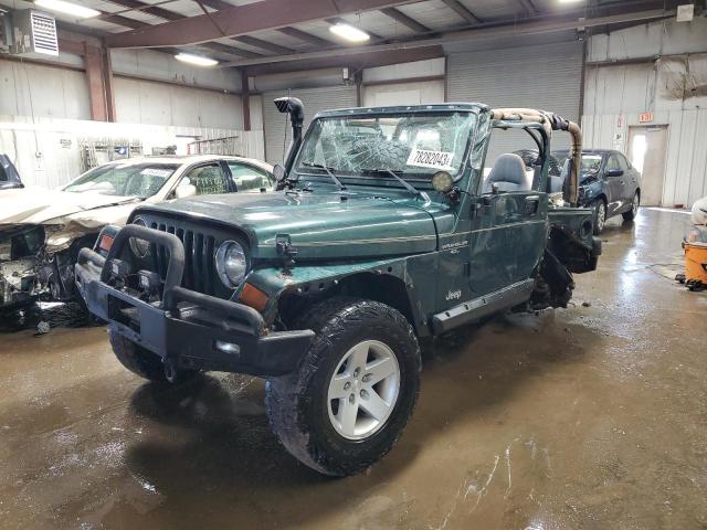 1999 Jeep Wrangler / Tj Sahara VIN: 1J4FY49S6XP496061 Lot: 78282043