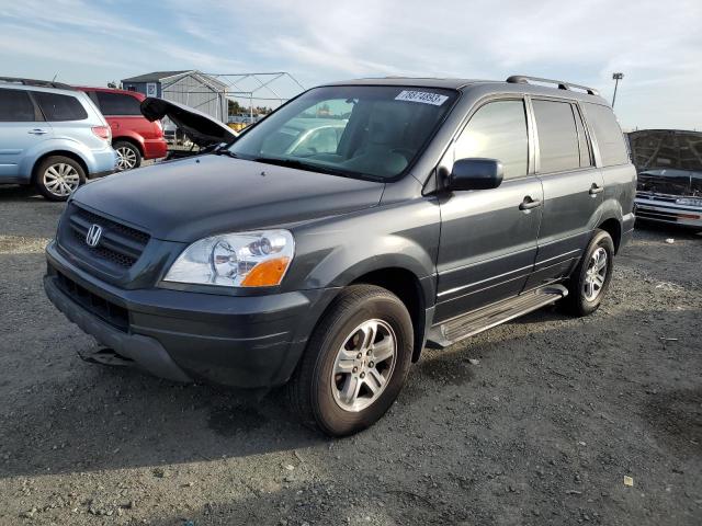 2005 Honda Pilot Exl VIN: 2HKYF18755H522819 Lot: 78874893