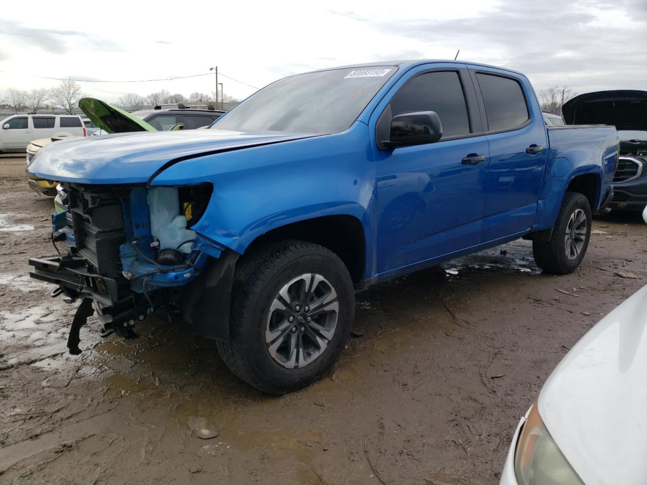 2022 CHEVROLET COLORADO Z  (VIN: 1GCGTDEN7N1200179)