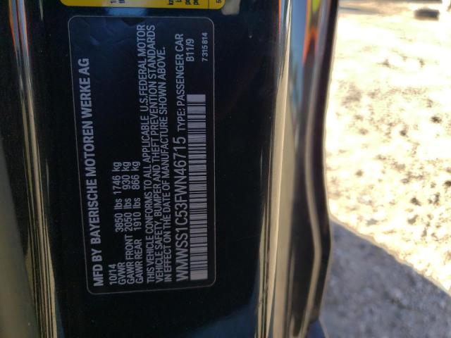 2015 MINI COOPER PAC - WMWSS1C53FWN46715