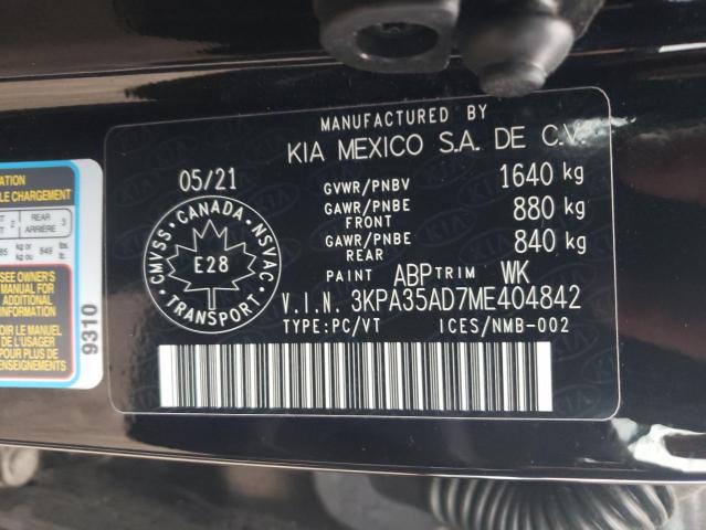 2021 KIA RIO EX PRE - 3KPA35AD7ME404842