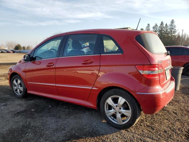 MERCEDES-BENZ B200 2010 red  gas WDDFH3DB9AJ593603 photo #3