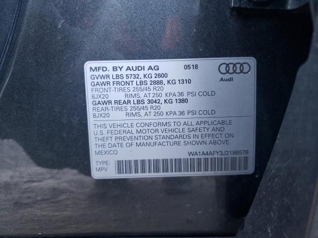 WA1A4AFY3J2186578 2018 AUDI SQ5 - Image 13