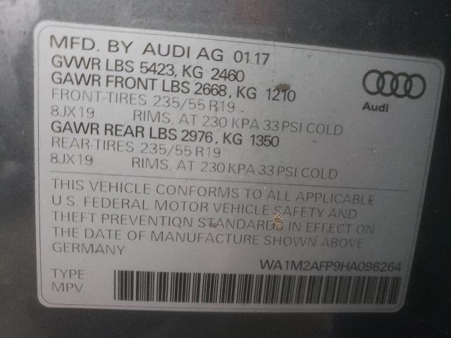 VIN WA1M2AFP9HA096264 2017 Audi Q5, Premium Plus no.13