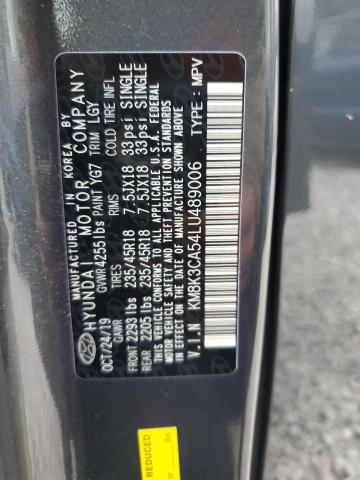 2020 HYUNDAI KONA KM8K3CA54LU489006