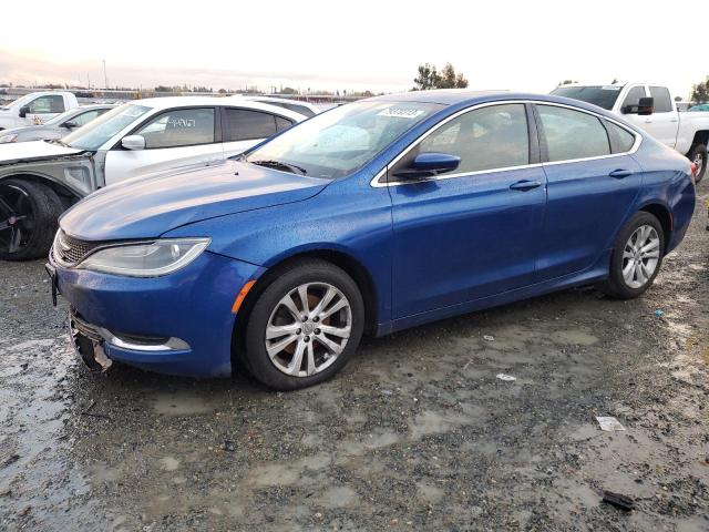 Lot #2235040109 2015 CHRYSLER 200 LIMITE salvage car