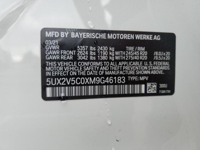2021 BMW X4 XDRIVEM - 5UX2V5C0XM9G46183