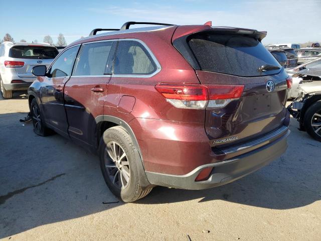 5TDJZRFH9JS831510 | 2018 TOYOTA HIGHLANDER