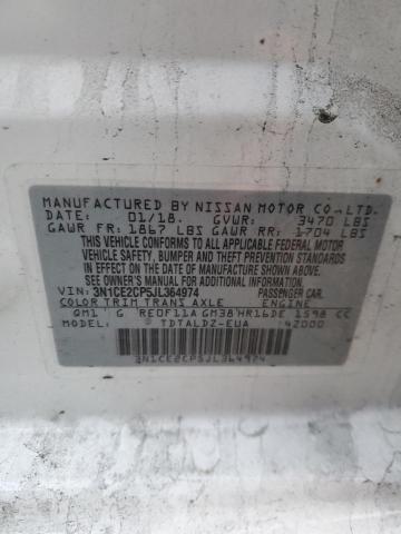 2018 NISSAN VERSA NOTE - 3N1CE2CP5JL364974