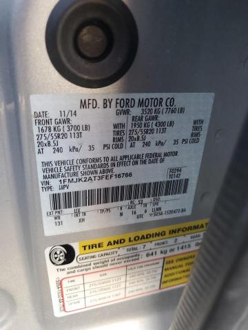 2015 FORD EXPEDITION - 1FMJK2AT3FEF16766