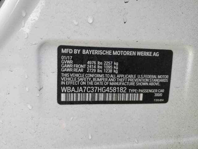 2017 BMW 530 XI - WBAJA7C37HG458182