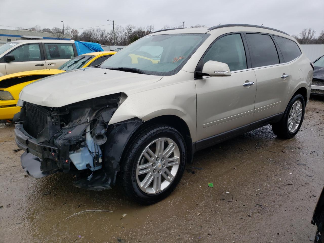 1GNKRGKDXEJ357363 2014 Chevrolet Traverse Lt