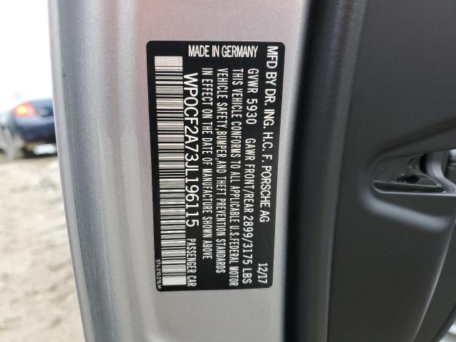2018 PORSCHE PANAMERA T WP0CF2A73JL196115
